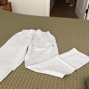 Champion Light Gray Sweatpants - Cozy Everyday Bottoms